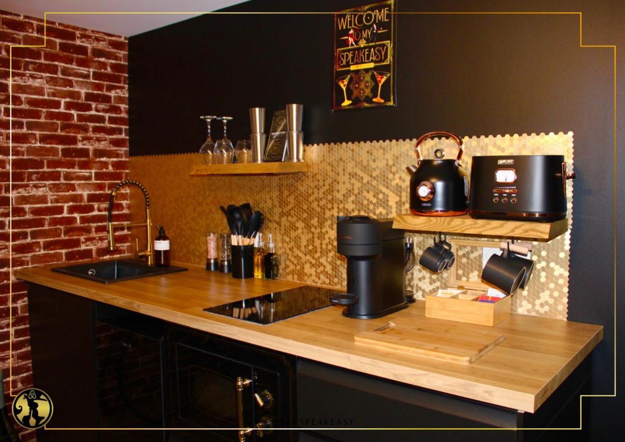 "The Speakeasy" Pub New Yorkais Centre Ville - Ideal Pro - Wifi Fibre - Retroprojecteur Cinema Saint-Etienne  Eksteriør billede