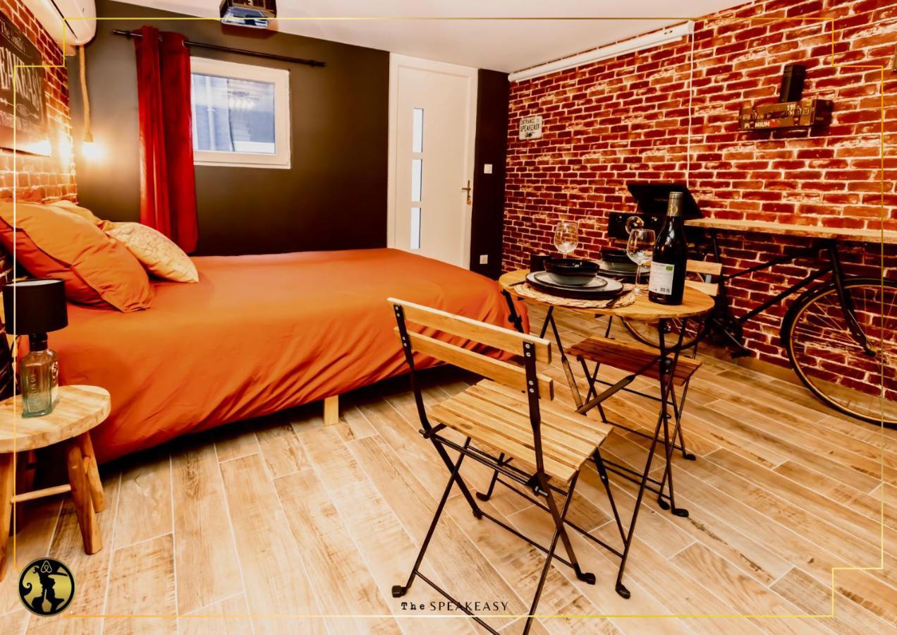 "The Speakeasy" Pub New Yorkais Centre Ville - Ideal Pro - Wifi Fibre - Retroprojecteur Cinema Saint-Etienne  Eksteriør billede