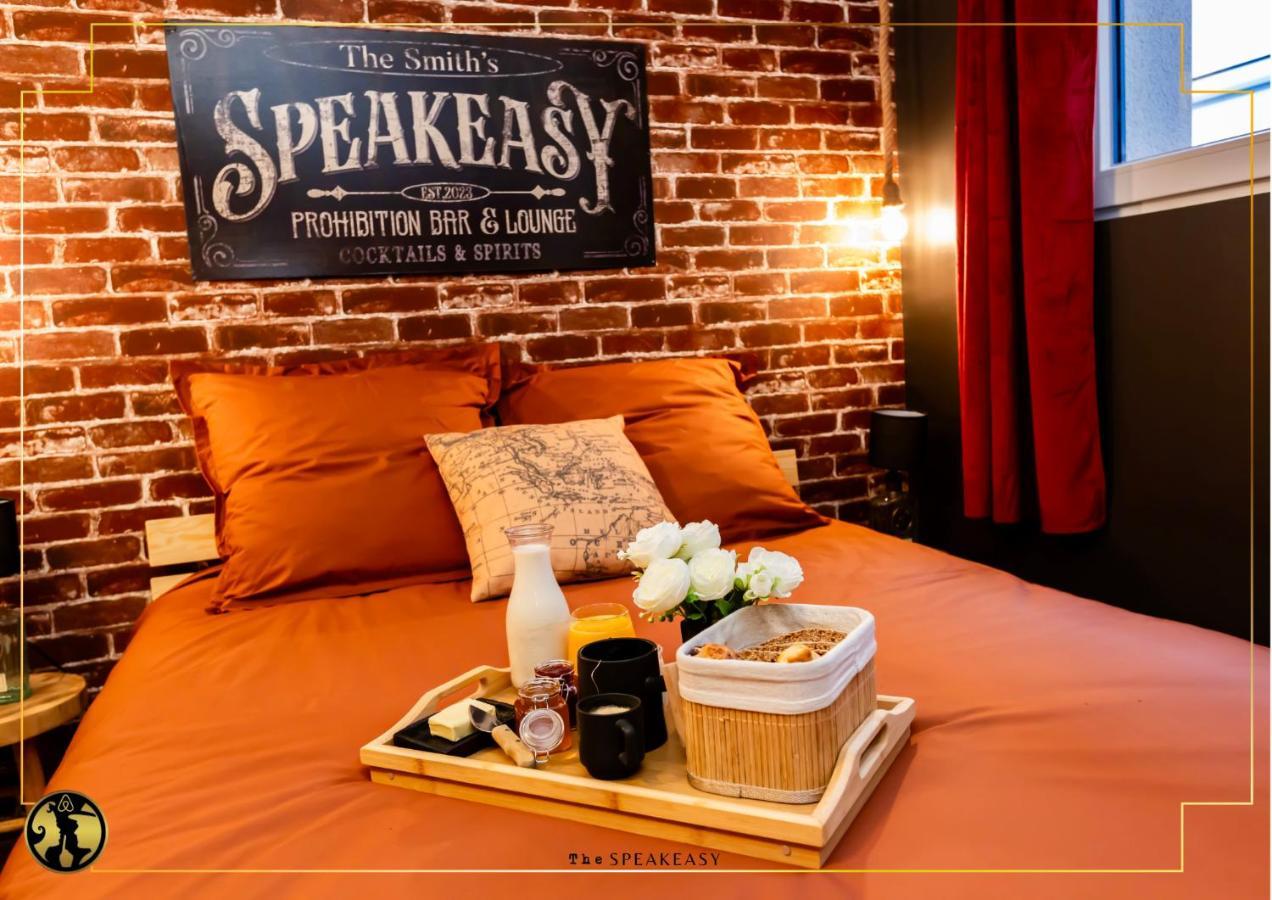 "The Speakeasy" Pub New Yorkais Centre Ville - Ideal Pro - Wifi Fibre - Retroprojecteur Cinema Saint-Etienne  Eksteriør billede