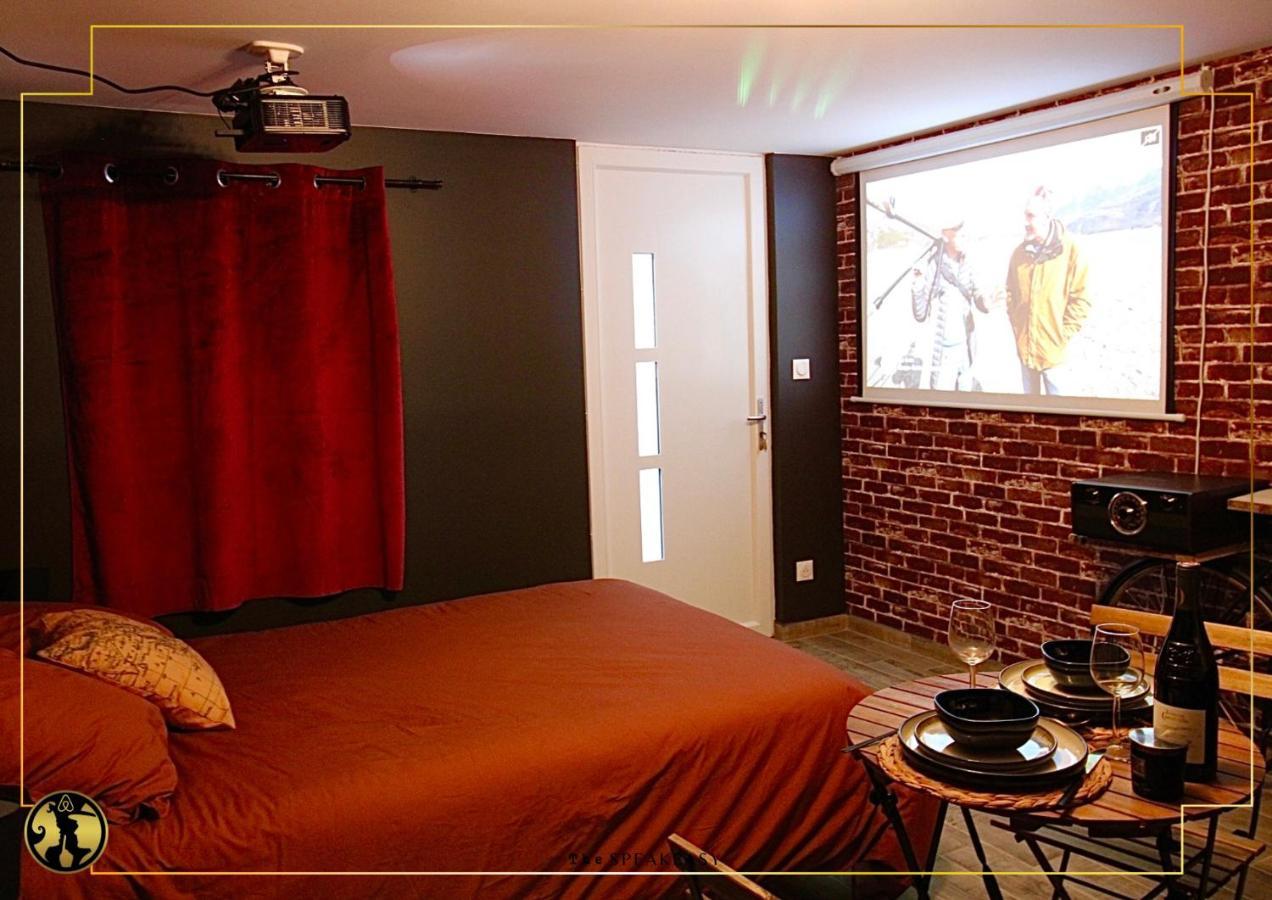 "The Speakeasy" Pub New Yorkais Centre Ville - Ideal Pro - Wifi Fibre - Retroprojecteur Cinema Saint-Etienne  Eksteriør billede