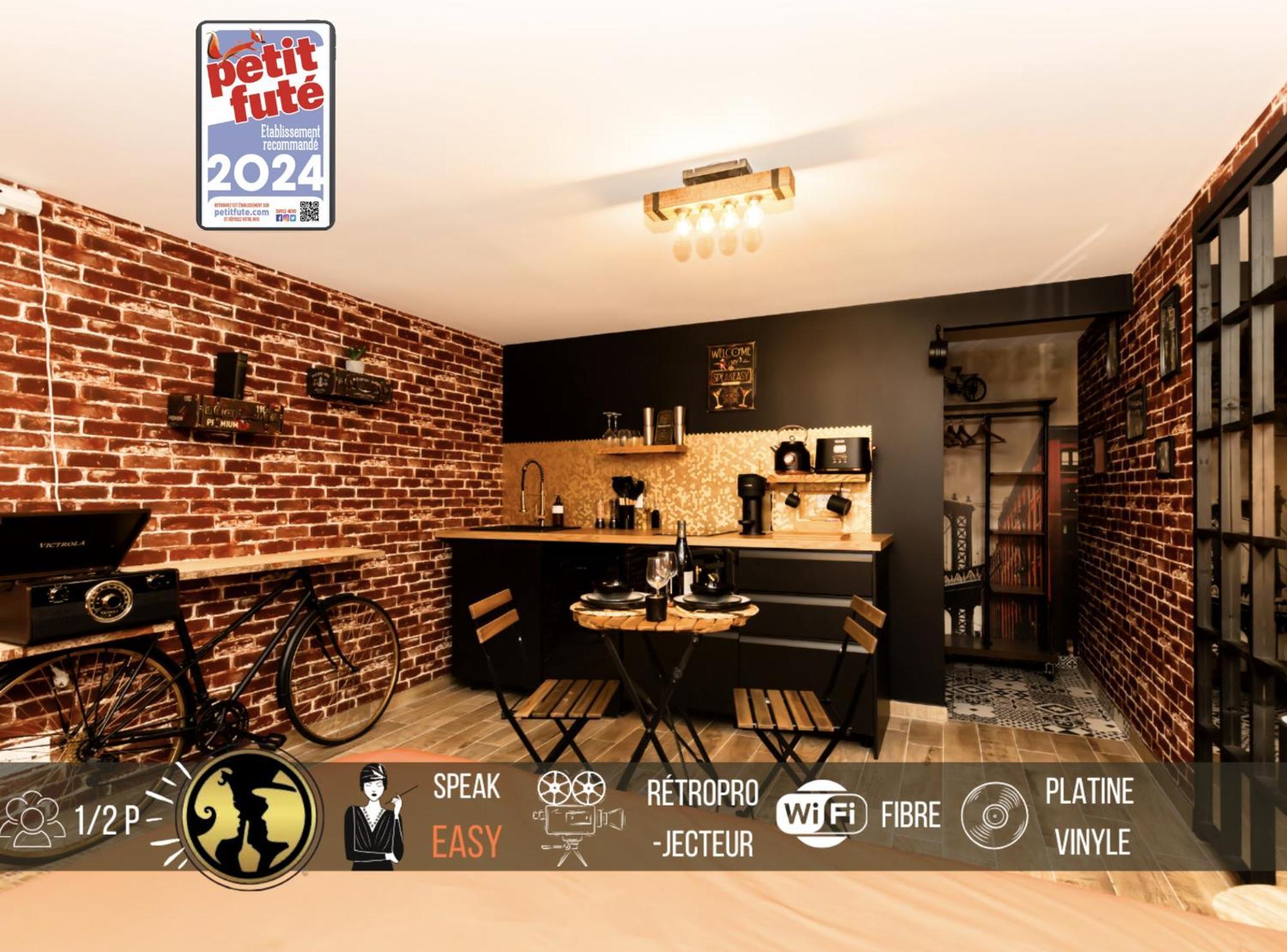 "The Speakeasy" Pub New Yorkais Centre Ville - Ideal Pro - Wifi Fibre - Retroprojecteur Cinema Saint-Etienne  Eksteriør billede